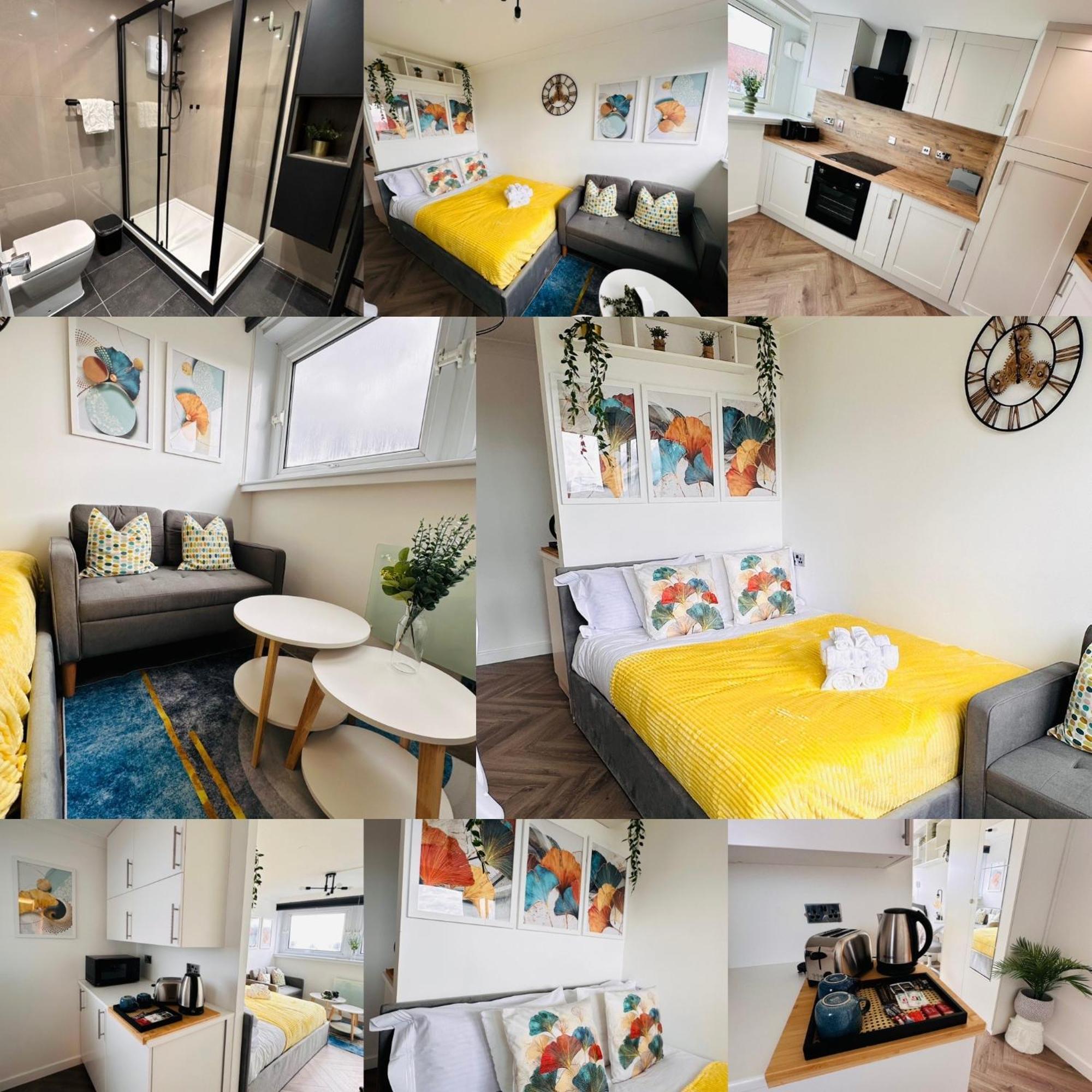 R1 - Private Room In Modern Shared Apartment, Each With Kitchenette, Central Бирмингем Экстерьер фото